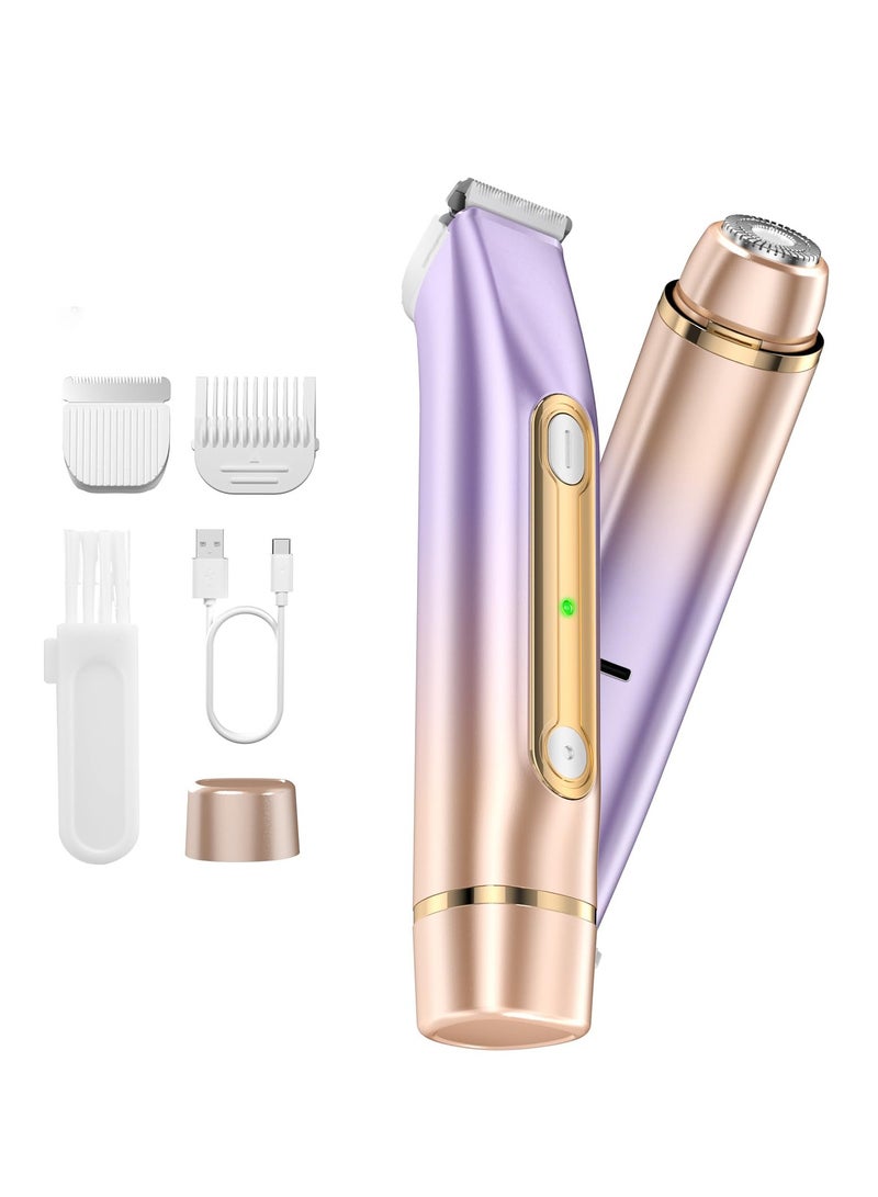ماكينة إزالة الشعر الكهربائية للنساء، ماكينة حلاقة نسائية، ماكينة تشذيب البكيني، ماكينة حلاقة الوجه للسيدات، الجسم، الإبطين، الساقين، ماكينة حلاقة محمولة بدون ألم - Image 1