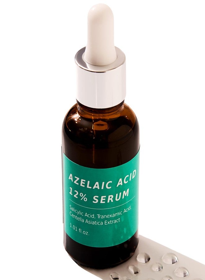 CELDYQUE Azelaic Topical Acid 12% Serum for Face - Dark Spot Remover with Tranexamic Acid, Salicylic Acid, Niacinamide & Centella Asiatica - Acne, Hyperpigmentation & Rosacea Treatment 1 Oz Korean Skincare - Image 1