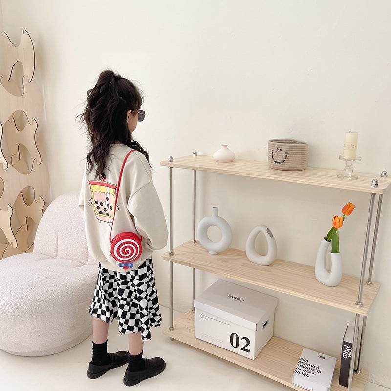 Girls' Travel Bag Spring New Children'S Cartoon Shoulder Bag 2022 Fashionable Lightweight Crossbody Bag - Image 4