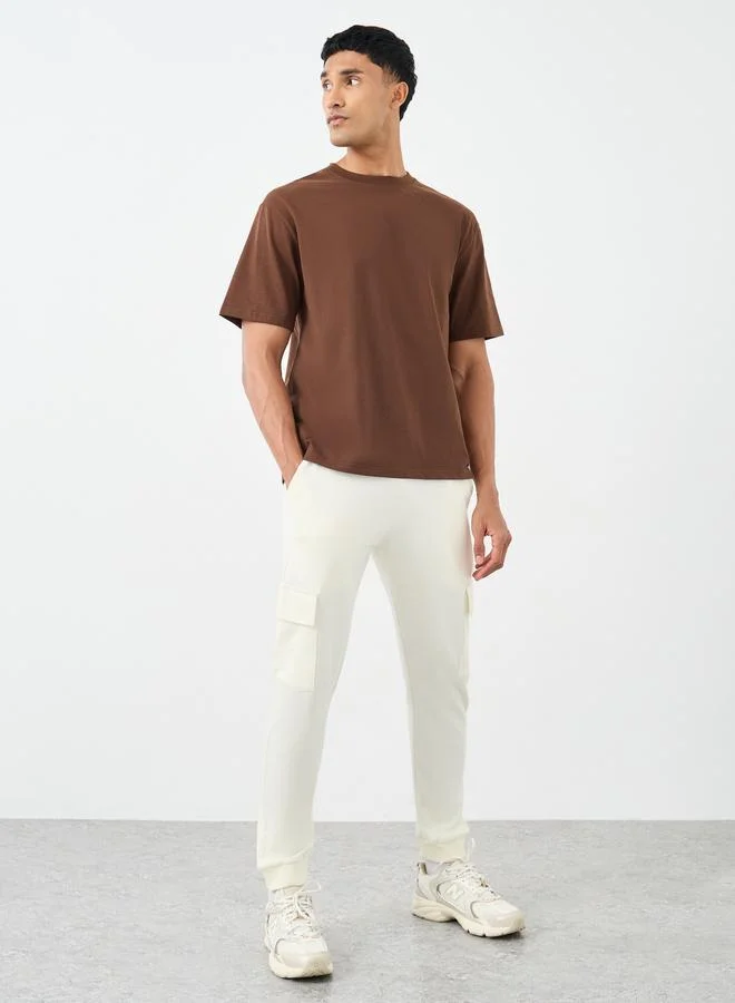 Styli Styli Back Graphic Print Oversized T-Shirt