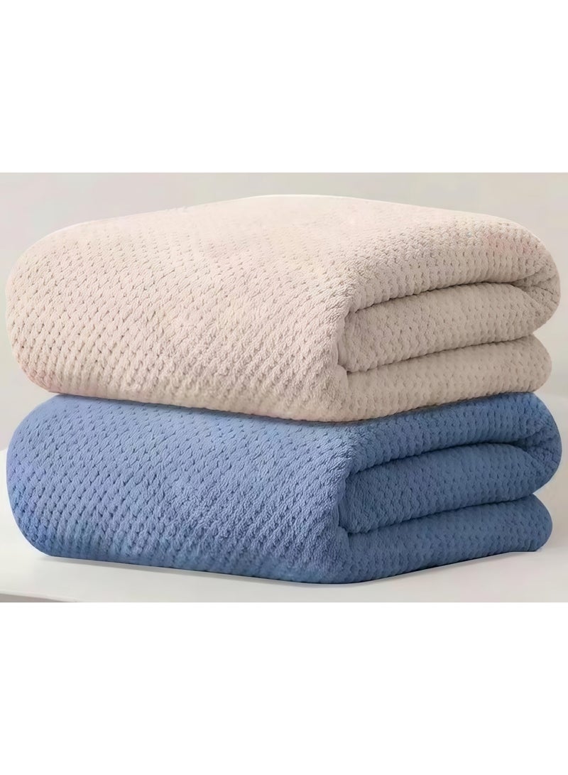 Microfiber Bath Towels, 90 x 170 cm, Set of 2, Super Soft, Highly Absorbent, Quick-Dry, Multipurpose Use Towel - Image 1