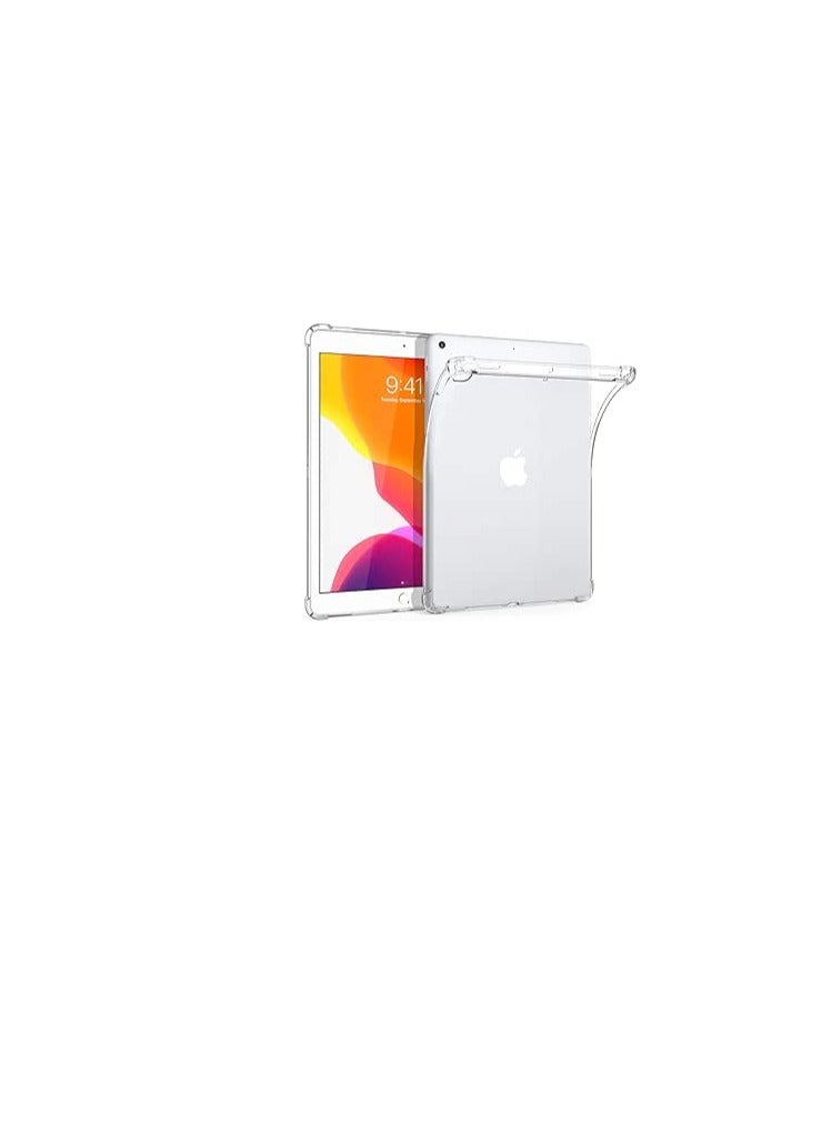 For 2019 Ipad 7 Generation 10.2 Inch Protective Cover Anti-Fall All-Inclusive Transparent Soft Case 
