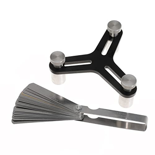 TUELETFU Piston Ring Squaring Tool for 2.000 to 5.000 End Gap with 32 Blades Feeler Gauge Gap Measuring Tool - Image 3