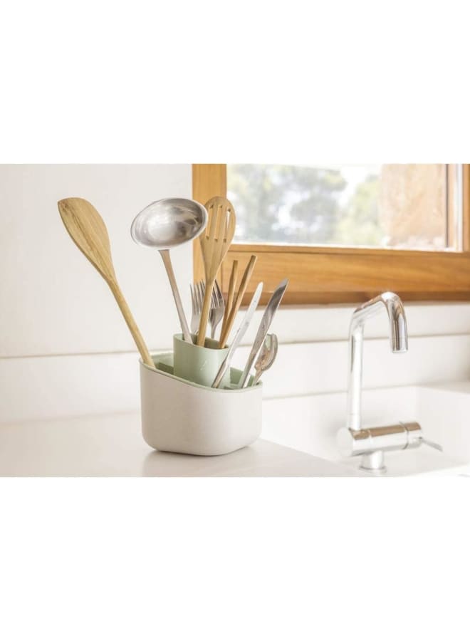 Vigar Zeroline Cutlery Drainer, Light Gray And Turquoise, 1 Count, Rengo - Image 2