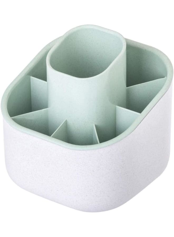 Vigar Zeroline Cutlery Drainer, Light Gray And Turquoise, 1 Count, Rengo - Image 1