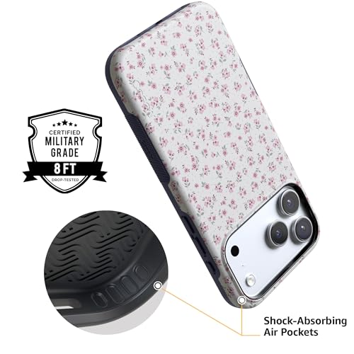 Casely iPhone 17 Pro Case | Cottage Charm | Cottagecore | Bold Protective Design | Compatible with MagSafe - Image 4