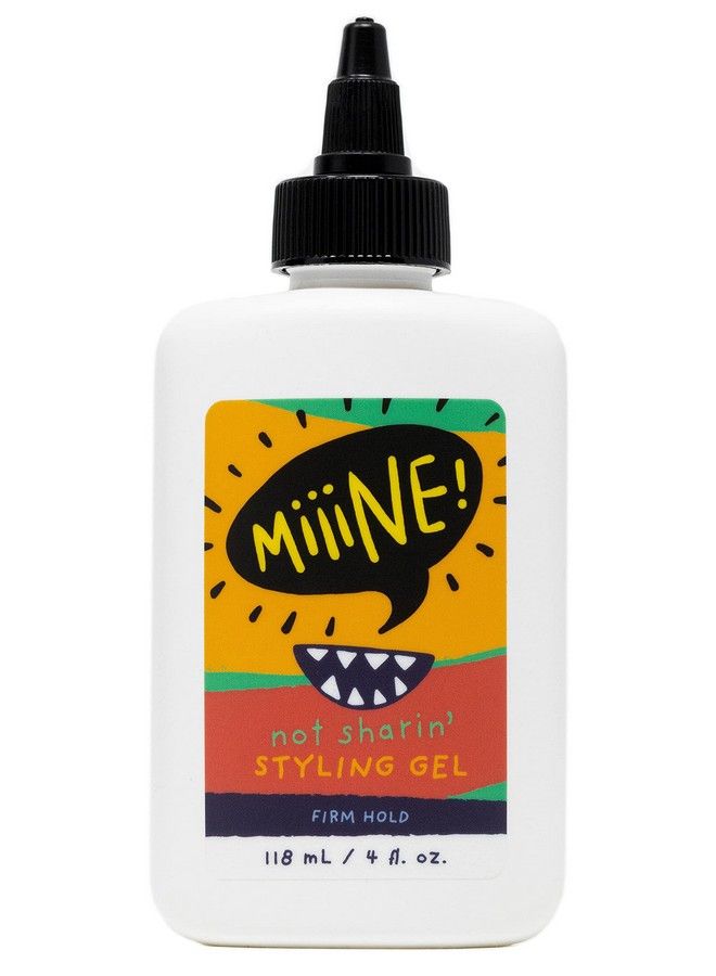 MiiiNE! Not Sharin Styling Gel For Boys 4Oz | Strong Hold Kids Hair Gel No Flake Styling Gel Perfect Gel For Epic Spikes Cruelty Free Hair Gel For Kids Made In Usa | By Stylists For Kids - Image 2
