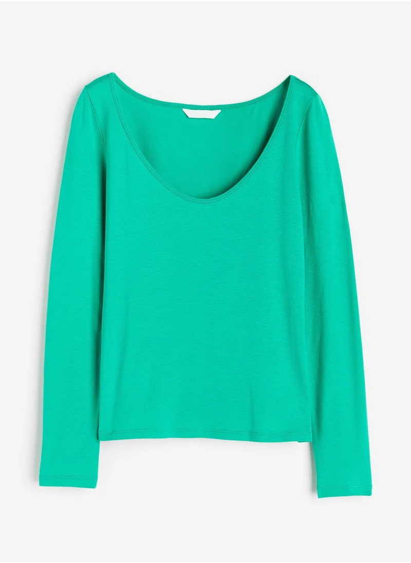 H&M Scoop Neck Top