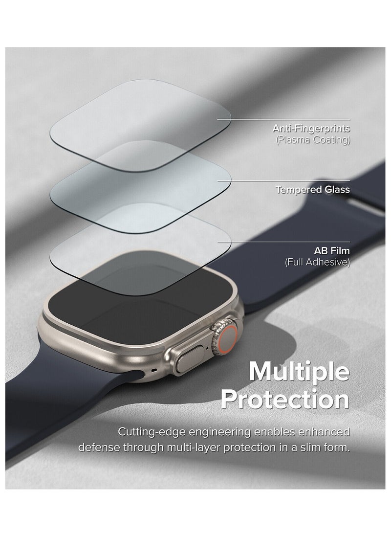 Generic - Glass Screen protector for Apple Watch Ultra 49mm /X8 Ultra / X8 plus ultra / X8+ ultra (Clear) - Image 1