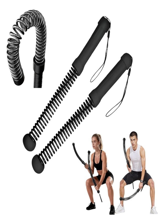 Nukssi 2pcs Weighted Ropeless Battle Ropes for Home Gym, Heavy Duty Weighted Cordless Battle Ropes for Men Women, Portable Exercise Workout Equipment for Strength Building, HIIT, SOGA para Ejercicios - Image 1