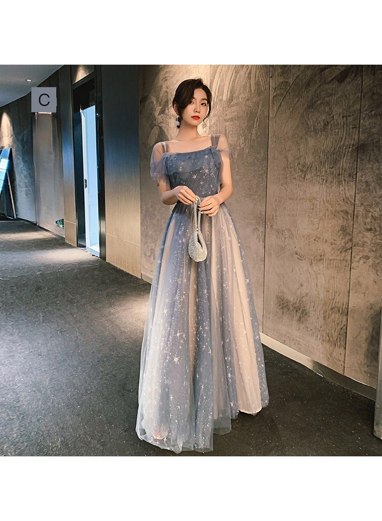 KUYING New Fashionable and Elegant Bridesmaid Dress  - Image 1