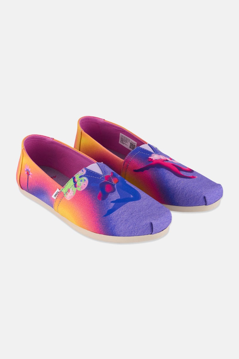 TOMS Women Slip On Shoes, Purple - Image 1