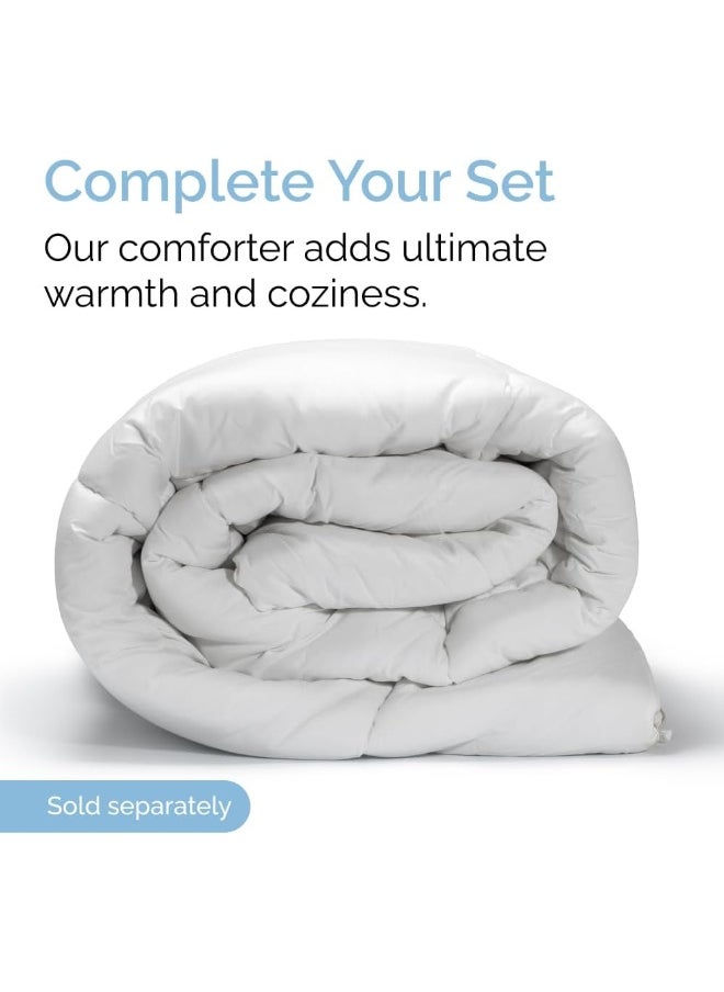 King Size Sheet Set - 6 Piece Set - Hotel Luxury Bed Sheets - Extra Soft - Deep Pockets - Easy Fit - Breathable & Cooling Sheets - Wrinkle Free - Comfy - Gray - Grey Bed Sheets - Kings Sheets - 6 PC
