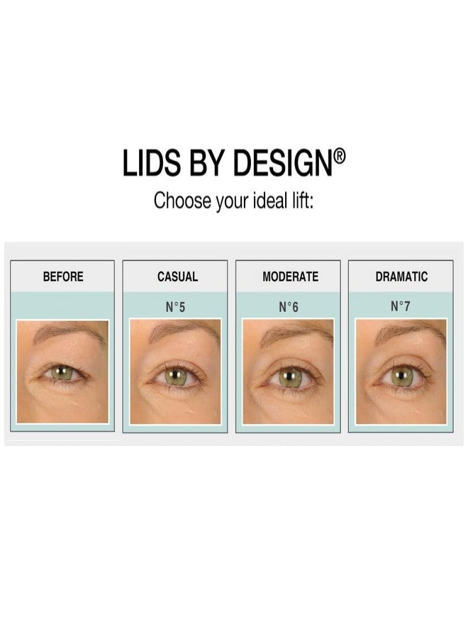 Contours Rx Lids by Design - Non-Surgical & Transparent Eyelid Lift Strips - for a More Youthful-Looking Appearance, Lid Lifting Treatment, Eyelid Tape for Hooded Eyes (5mm)160ct - Image 2
