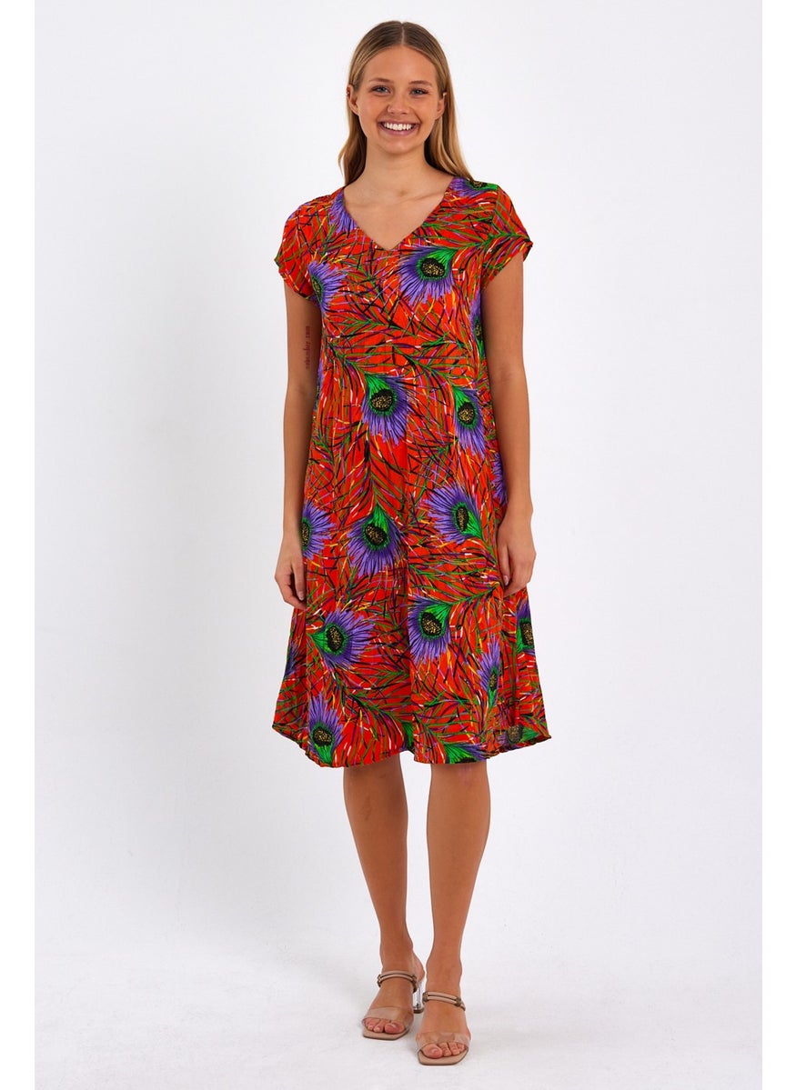 Rodi Women's Patterned Dress DS23YB0011T5  - Image 1