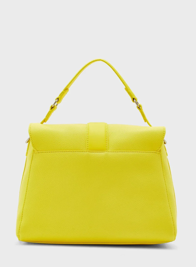 Calvin Klein Jeans Soft Flap Over Satchel