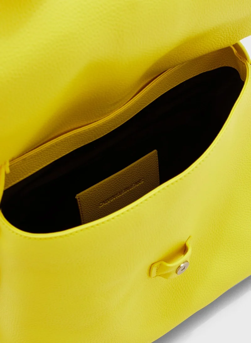 Calvin Klein Jeans Soft Flap Over Satchel