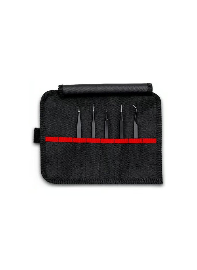 KNIPEX KNIPEX 92 00 01 ESD Universal Tweezers Set ESD 5 pcs 
