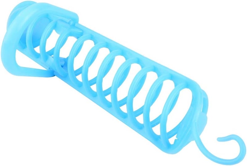 Fydun Parrot Feeding Basket, Hanger Holder for Fruit and Food Feeding, Millet Sprayer for Plastic Support, Bird and Pet Supplies (Blue) (Blue) - Image 5