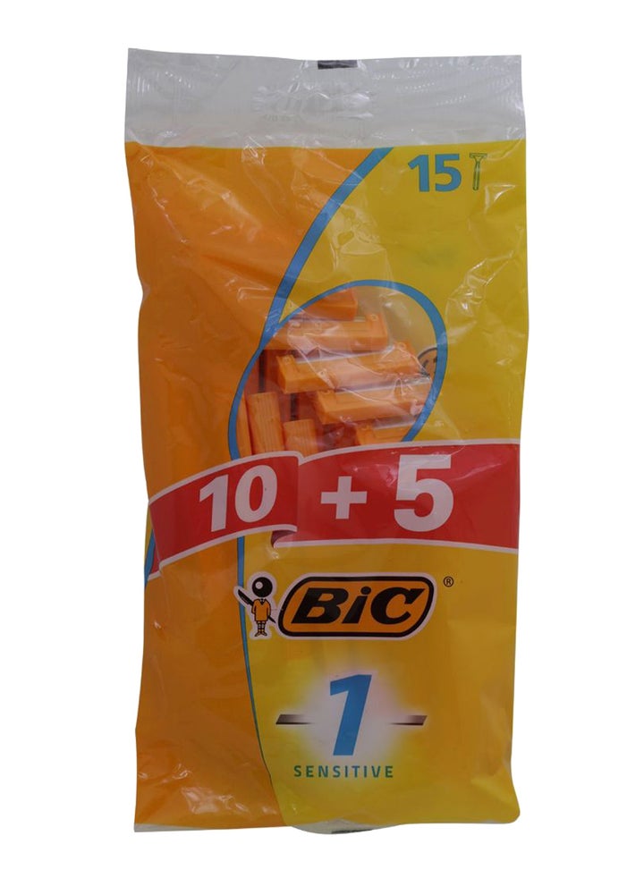 Bic Razor Dubai Buy Bic Sensitive Disposable Razor Set Orange Online | 15 Minutes ...