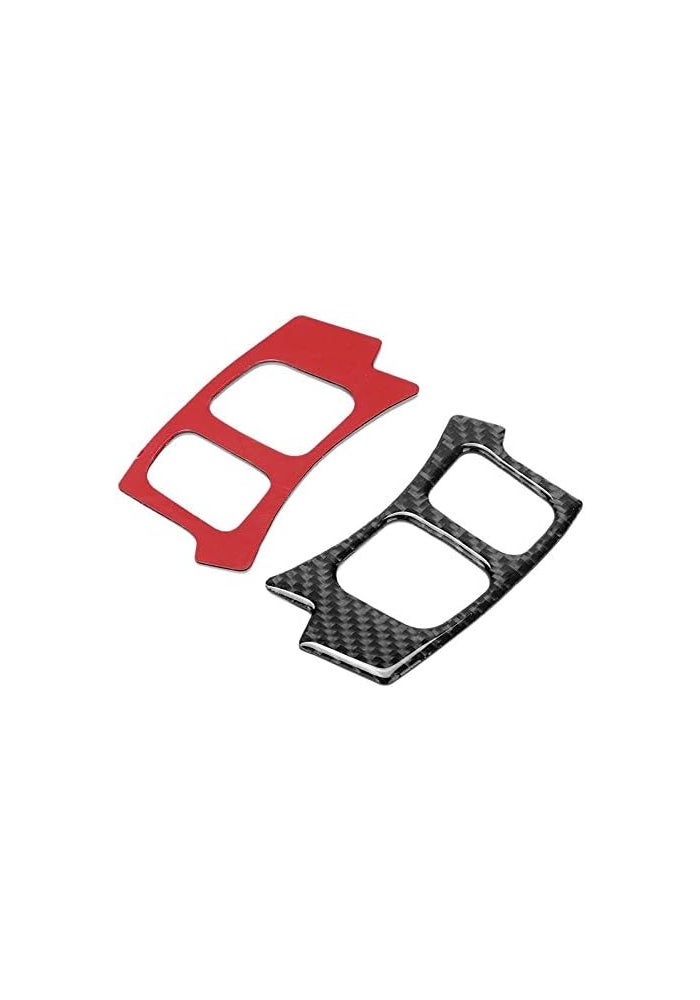 Wivplex Carbon Fiber Steering Wheel Button Frame Trim - Image 4