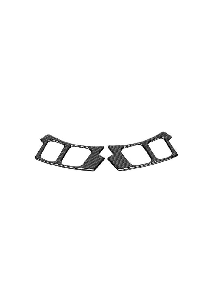 Wivplex Carbon Fiber Steering Wheel Button Frame Trim - Image 2