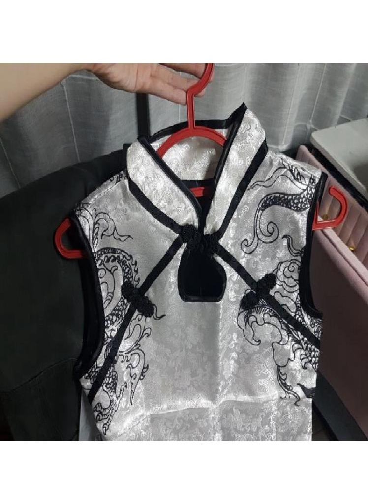 Eckek - Women Cheongsam Slim Size S-5XL  Women Slim Cheongsam Anime Yosuga No Sora Cosplay Costume Cheongsams Kasugano Sora Cheongsam Dress Halloween Clothing - Image 1