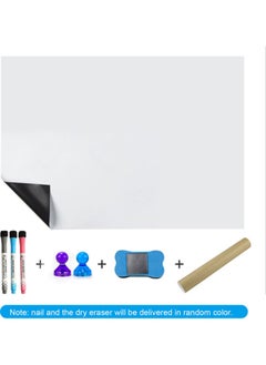 NIBEMINENT Adjustable Soft Magnetic Whiteboard Set White/Blue/Black  - Image 4