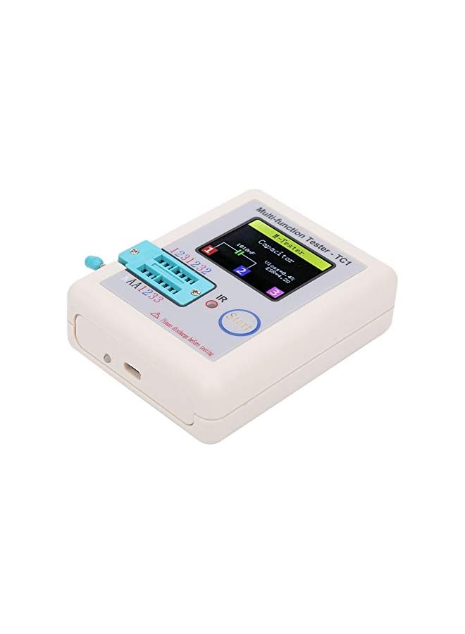 PROMASS promass Transistor Tester, TFT Transistor Tester Digital Multimeter, Resistor Meter Multifunction Diodes Tester Resistors for Capacitors Transistors Diodes  - Image 1