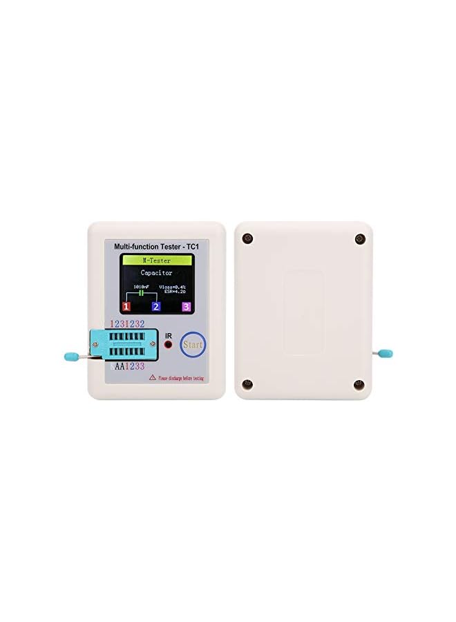PROMASS promass Transistor Tester, TFT Transistor Tester Digital Multimeter, Resistor Meter Multifunction Diodes Tester Resistors for Capacitors Transistors Diodes  - Image 5
