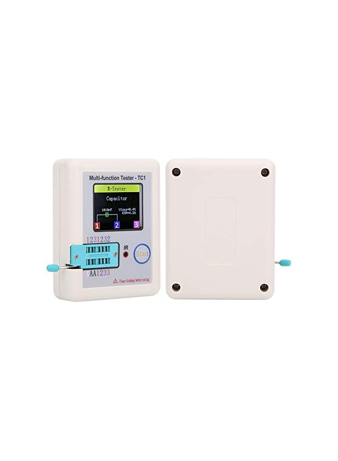 PROMASS promass Transistor Tester, TFT Transistor Tester Digital Multimeter, Resistor Meter Multifunction Diodes Tester Resistors for Capacitors Transistors Diodes  - Image 4