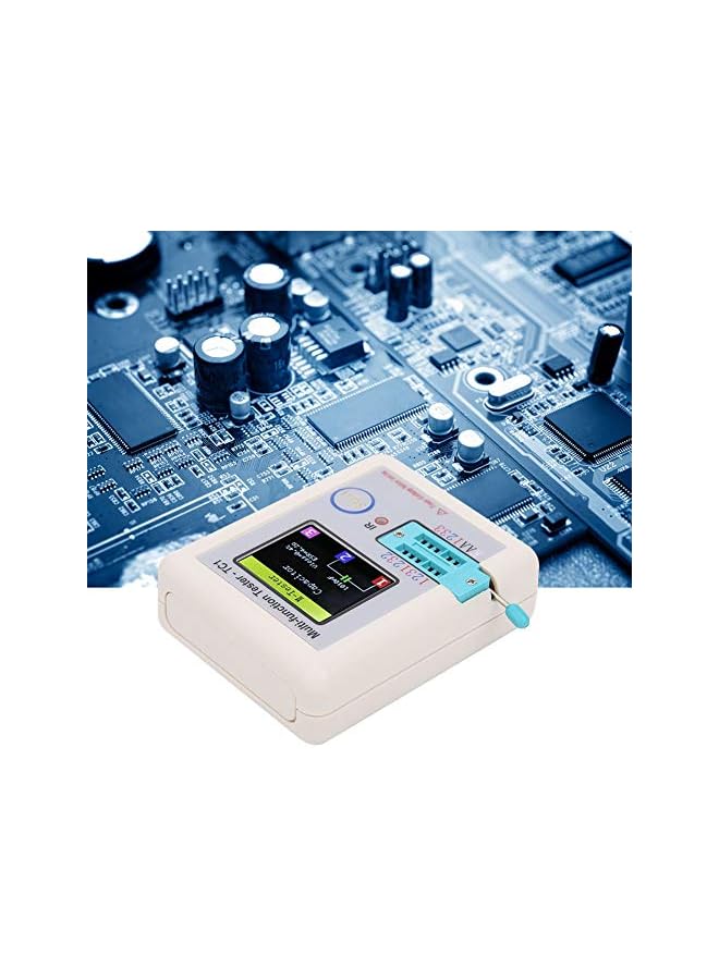 PROMASS promass Transistor Tester, TFT Transistor Tester Digital Multimeter, Resistor Meter Multifunction Diodes Tester Resistors for Capacitors Transistors Diodes  - Image 3