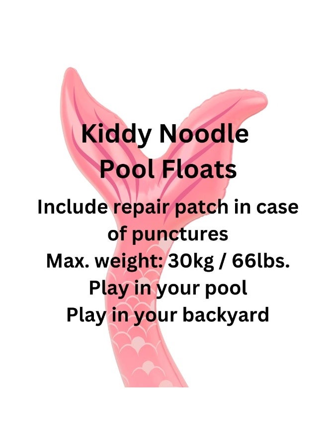 Trishi Coconut Grove Kiddy Pool Noodle Floater for Kids – Lightweight Swimming Noodle Float, Water Fun Toy for Beach & Pool, Safe Floating Support for Children  Pearl the Mermaid - Image 3
