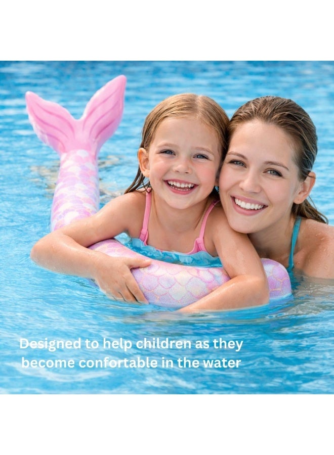 Trishi Coconut Grove Kiddy Pool Noodle Floater for Kids – Lightweight Swimming Noodle Float, Water Fun Toy for Beach & Pool, Safe Floating Support for Children  Pearl the Mermaid - Image 5