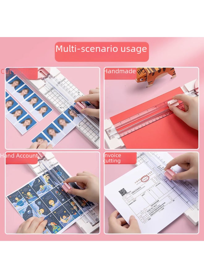 Four Seasons Four-in-one Trimmer Paper Cutter Cutter Cutter Cutter Cutting Small Office Paper Cutter - Image 4