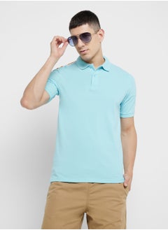 Seventy Five Shoulder Contrast Panel Polo  - Image 1