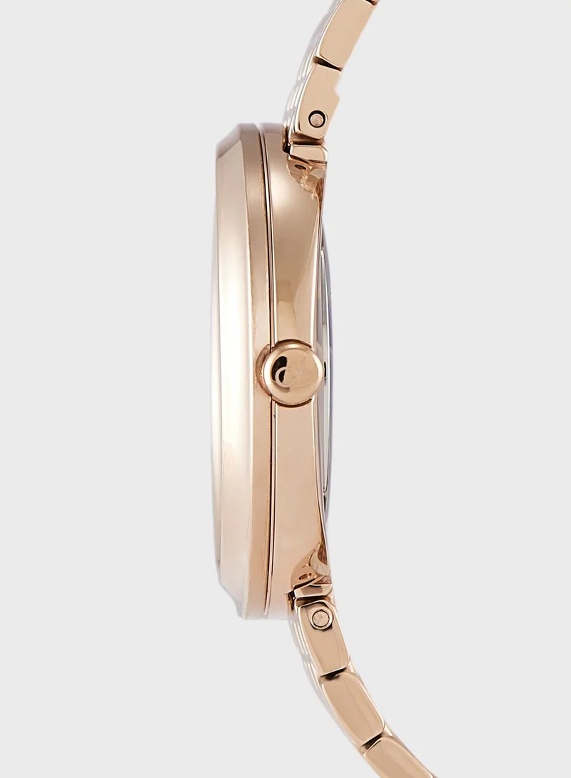 CALVIN KLEIN Twisted Bezel Analog Watch