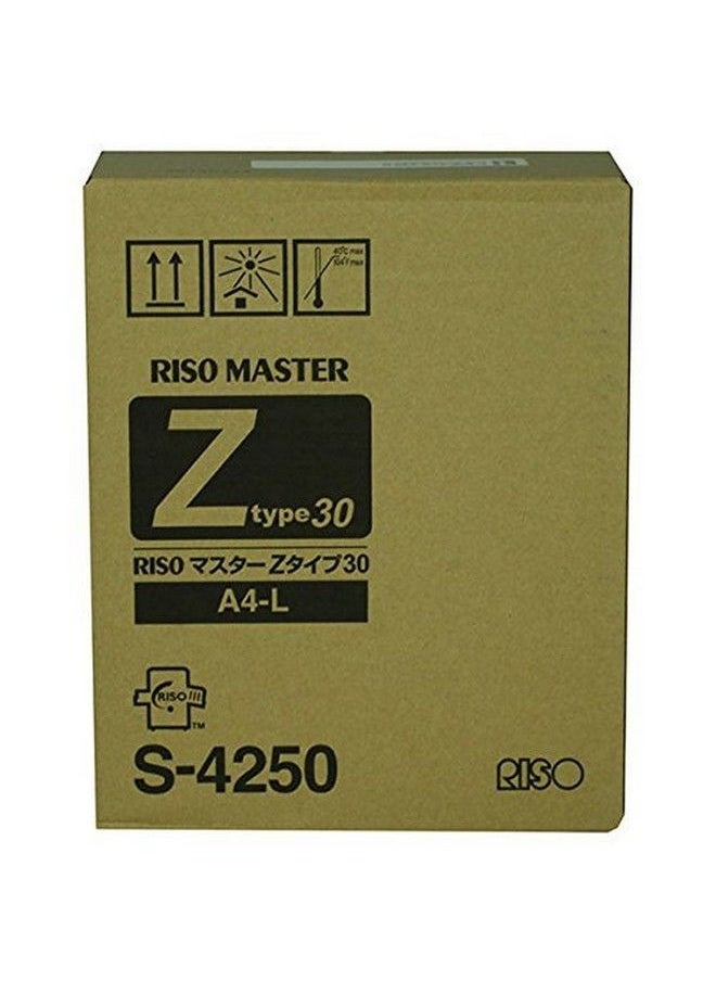 RISO - A4 Rz200 Paper Master Roll S 4250 (2 Rolls Ctn) - Image 1