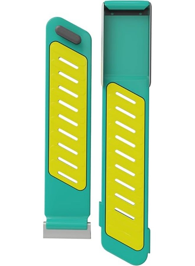 سوار معصم سيليكون متين ومريح متوافق مع سوار WHOOP 4.0، سوار سيليكون رياضي ناعم ذو حلقة رياضية للرجال والنساء، مع موصل على شكل حرف U - Image 3