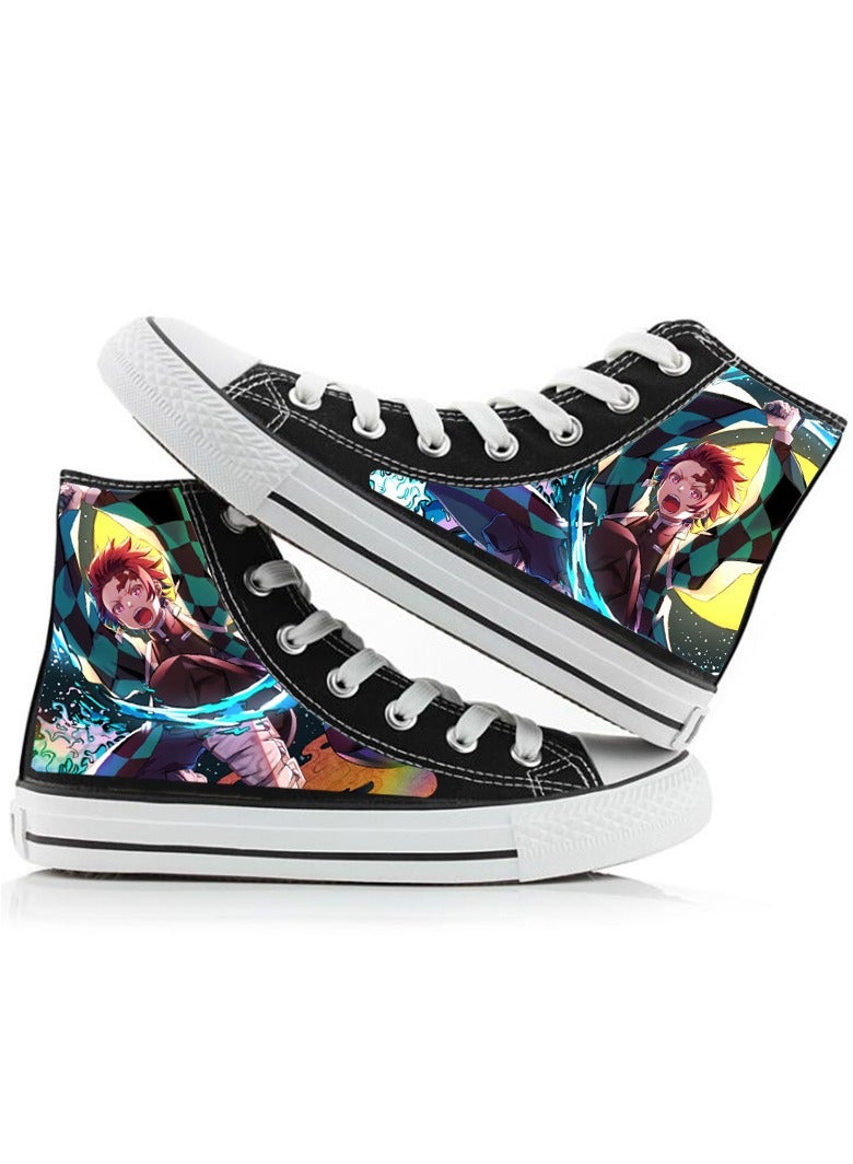 Unisex Top Canvas Shoes – Stylish Couple Sneakers for Casual & Cosplay - Image 1