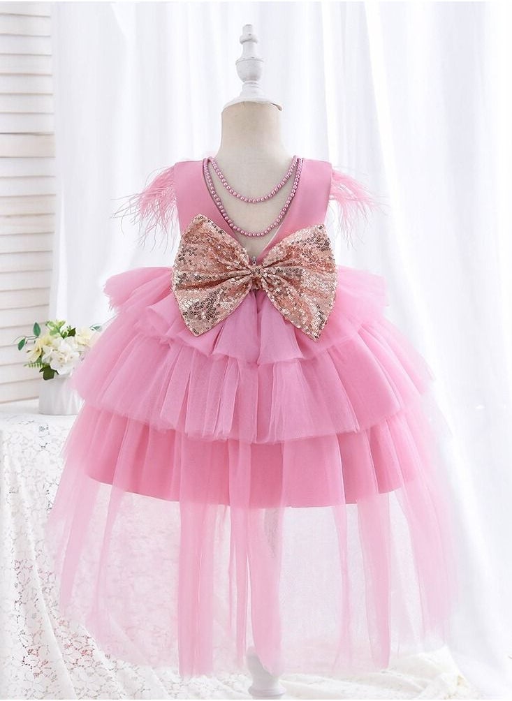 Daddy's Angel - Baby Girls Clothes Tutu Dresses For Toddler Kids Girl Birthday Outfit Dress up Party Wear Princess - Image 1