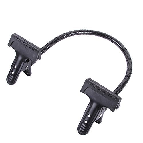 Foto4easy 50cm Photo Studio Lighting Light Stand Aluminum Alloy Flexible Gooseneck Tube with 2 Heavy Duty Clamp at The End - Image 1