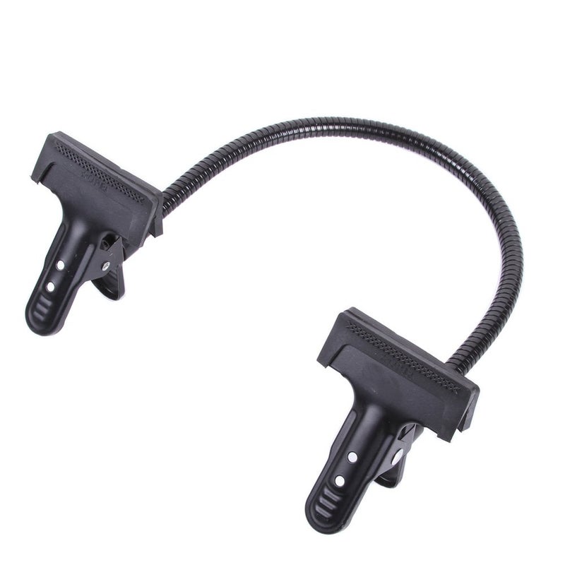 Foto4easy 50cm Photo Studio Lighting Light Stand Aluminum Alloy Flexible Gooseneck Tube with 2 Heavy Duty Clamp at The End - Image 5