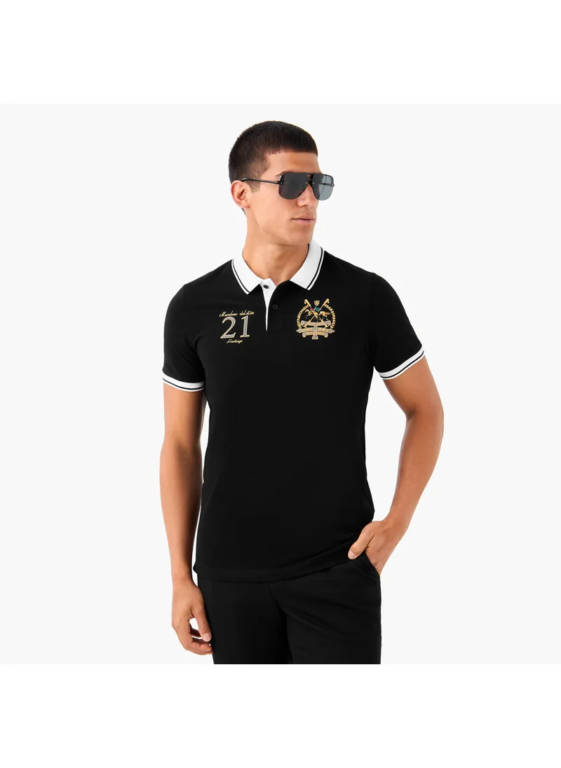 فاف Embroidered Polo T-shirt
