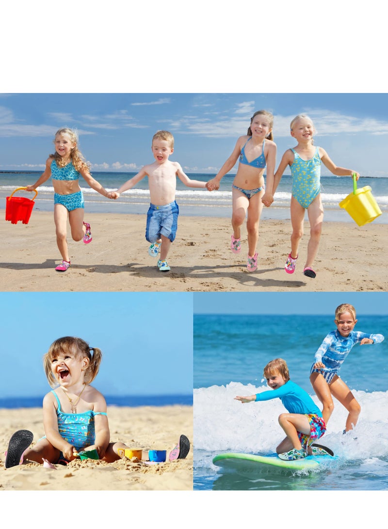 SYOSI Kids Water Shoes: Lightweight Non-Slip Beach Pool Shoes for Boys and Girls - Breathable shoes for Children, Fast-Drying Water Shoes with 6.45inch Inner Length - Image 5