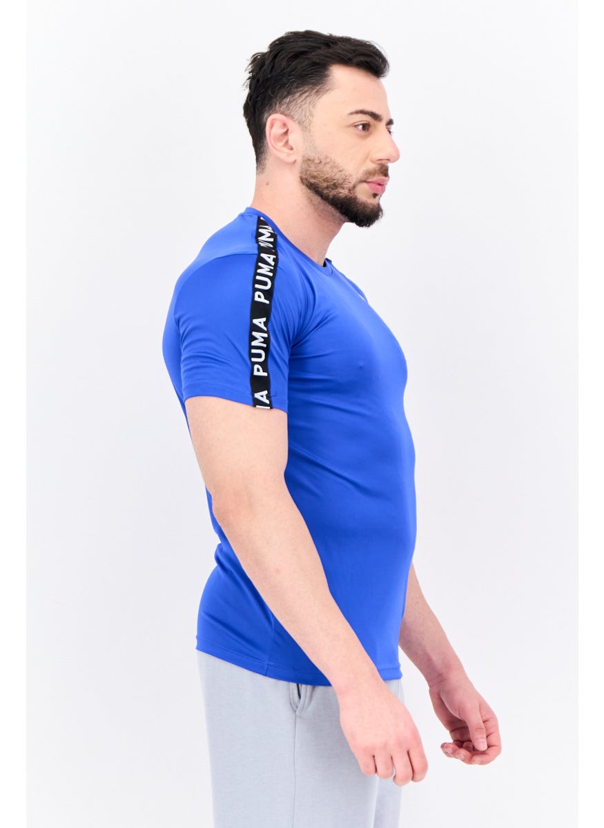 PUMA Men Sportswear Fit Short Sleeve Football Jersey, Royal Sapphire  - Image 2