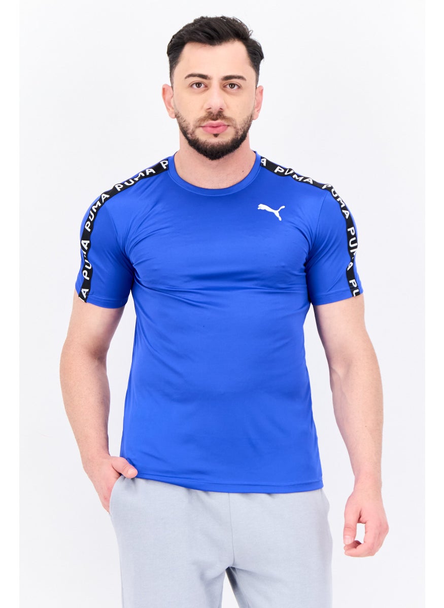 PUMA Men Sportswear Fit Short Sleeve Football Jersey, Royal Sapphire  - Image 1