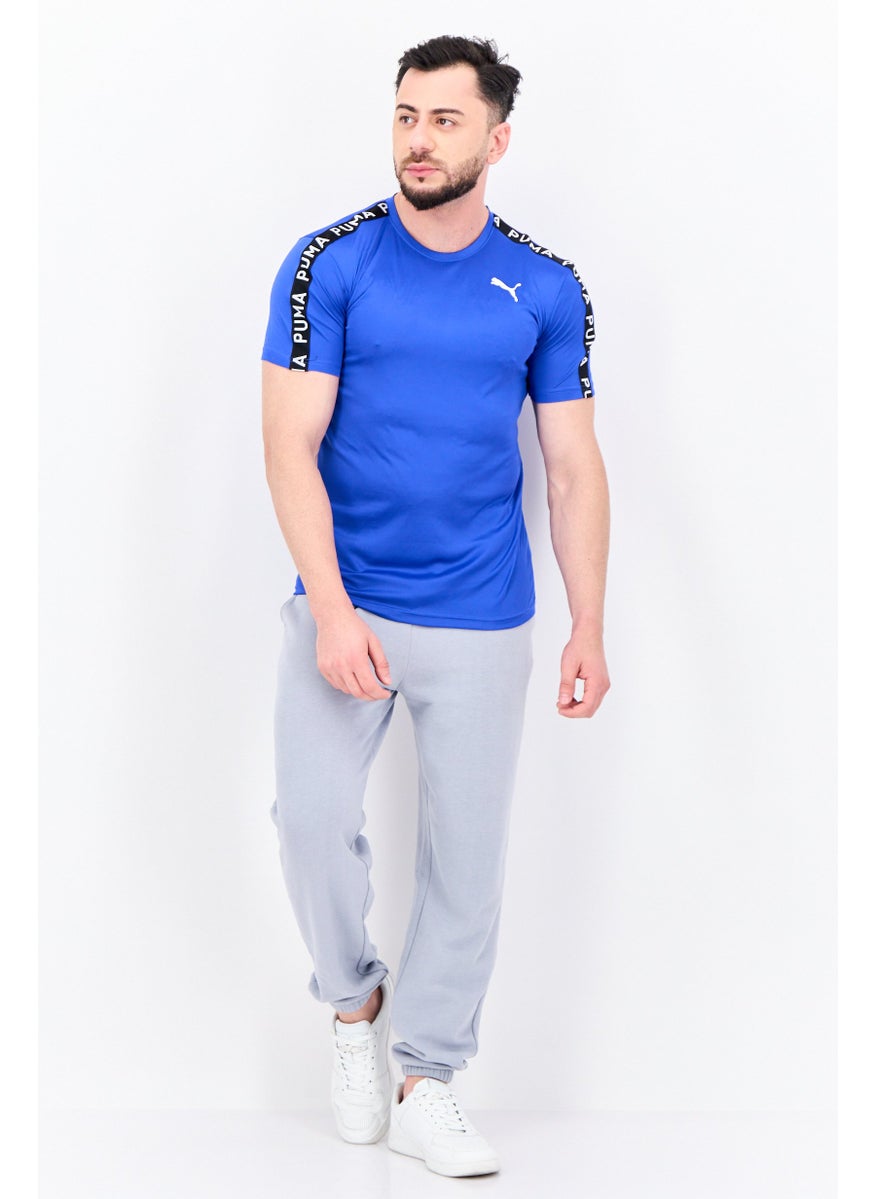 PUMA Men Sportswear Fit Short Sleeve Football Jersey, Royal Sapphire  - Image 4