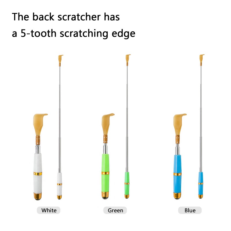 Portable Extendable Telescopic Bear Claws Metal Back Scratchers/Hand Massager/Backslap Massager Metal Extendable 5 Section - Image 5