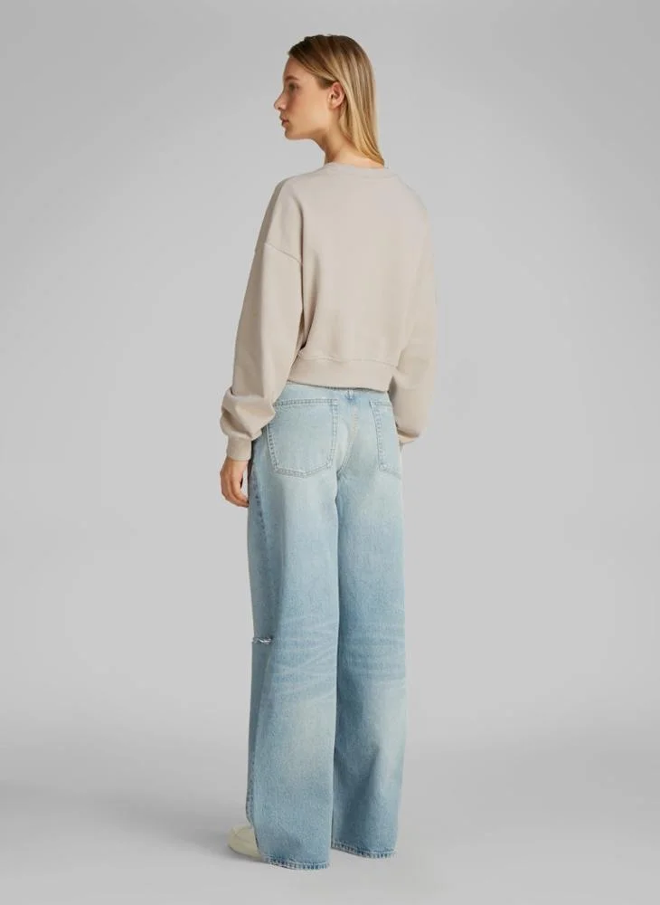 Calvin Klein Jeans Logo Crew Neck Sweatshirt